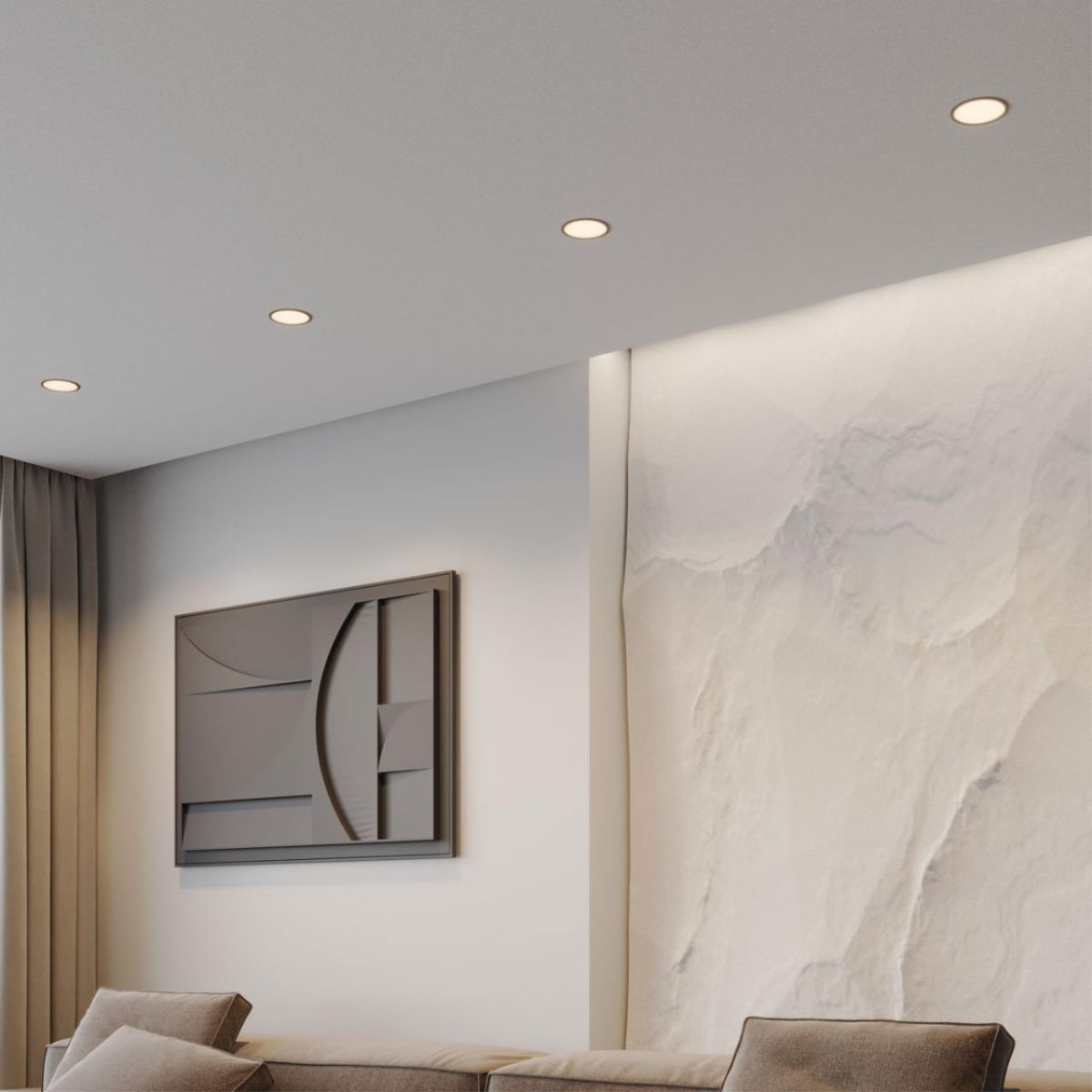 Встраиваемый светильник с переключателем цветовой температуры Novotech Wir Lante 359880 в Санкт-Петербурге