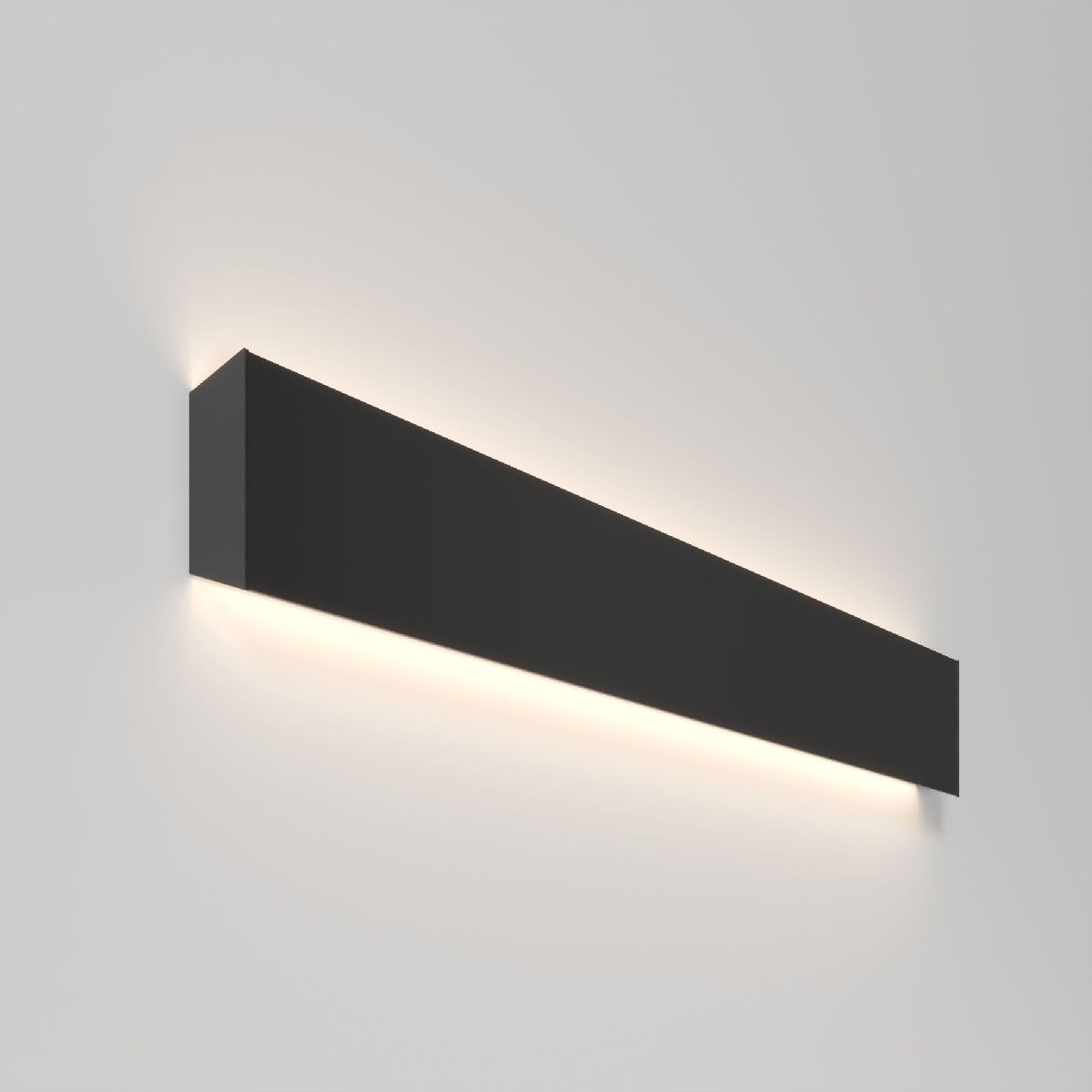 Алюминиевый профиль Arlight WALL-2575-DUAL-2000 ANOD BLACK 052332 в Санкт-Петербурге
