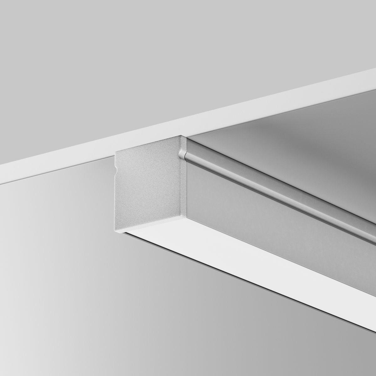 Комплект заглушек для профиля 20×20 2шт Maytoni Led Strip ALM-2020-EC 642072 в Санкт-Петербурге