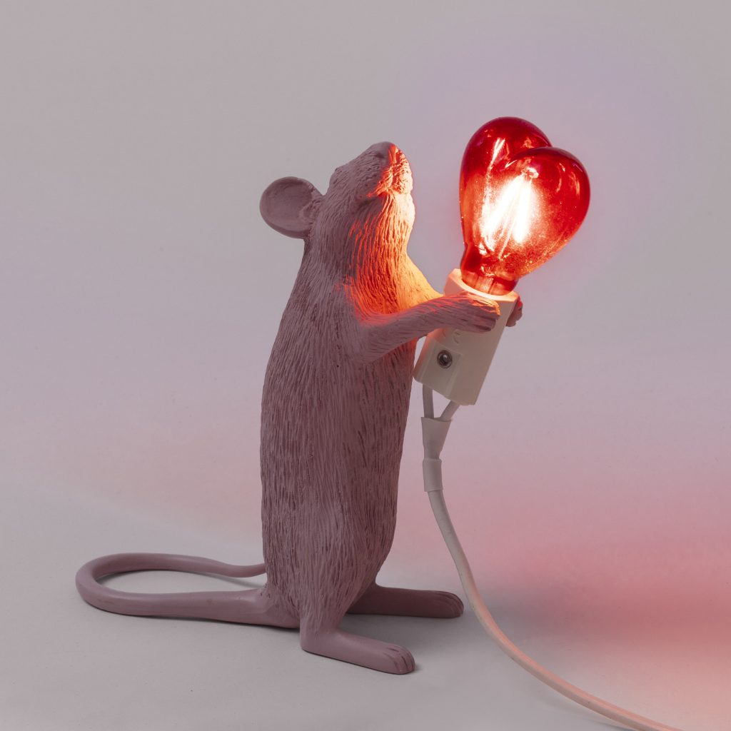 Настольная лампа Seletti Mouse Lamp 15220SV в #REGION_NAME_DECLINE_PP#