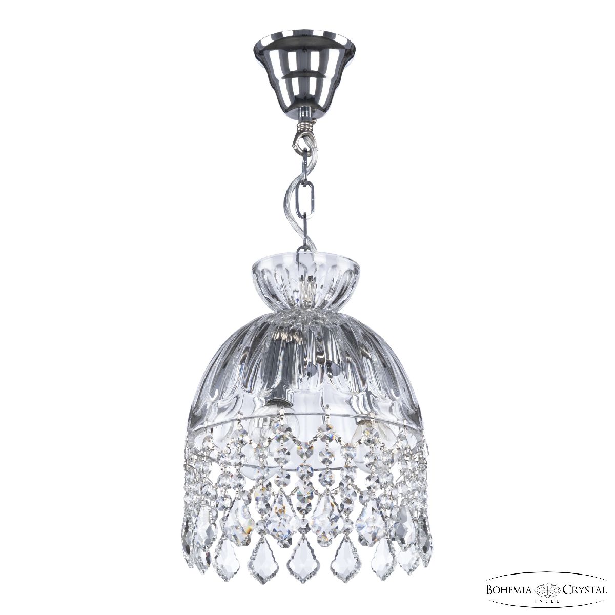 Подвесной светильник Bohemia Ivele Crystal 5478/22 Ni Clear/M-1H Leafs в Санкт-Петербурге