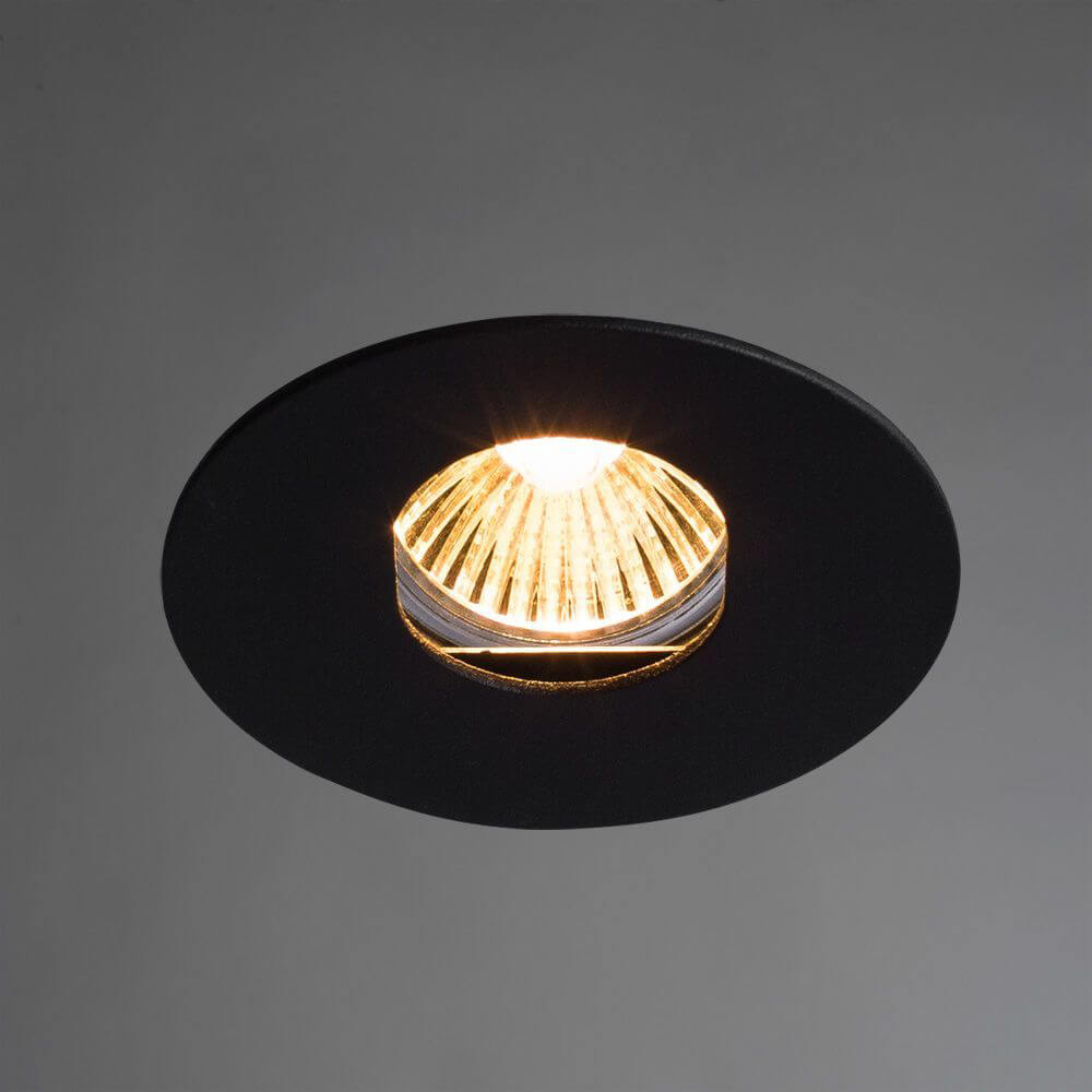 Встраиваемый светильник Arte Lamp Accento A3219PL-1BK в Санкт-Петербурге