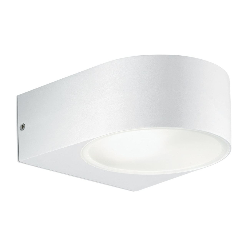 Уличный настенный светильник Ideal Lux Iko AP1 Bianco 018522 в Санкт-Петербурге