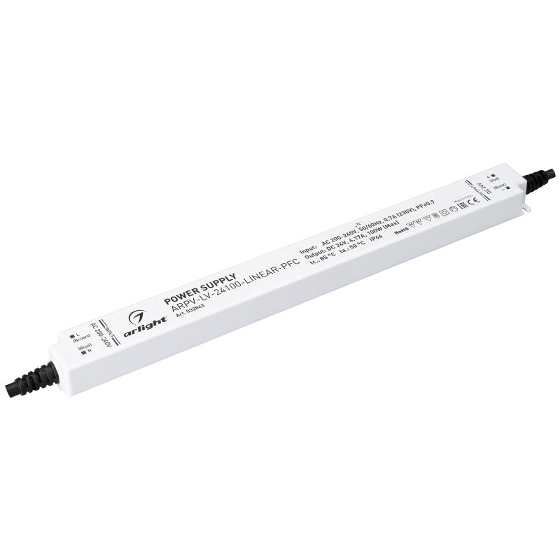 Блок питания Arlight ARPV-LV-24100-Linear-PFC (24V, 4.17A, 100W) 032843 в Санкт-Петербурге