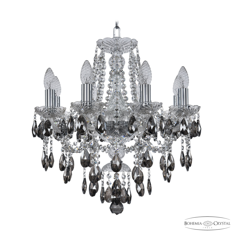 Подвесная люстра Bohemia Ivele Crystal 1415/8/165 Ni K781 в #REGION_NAME_DECLINE_PP#