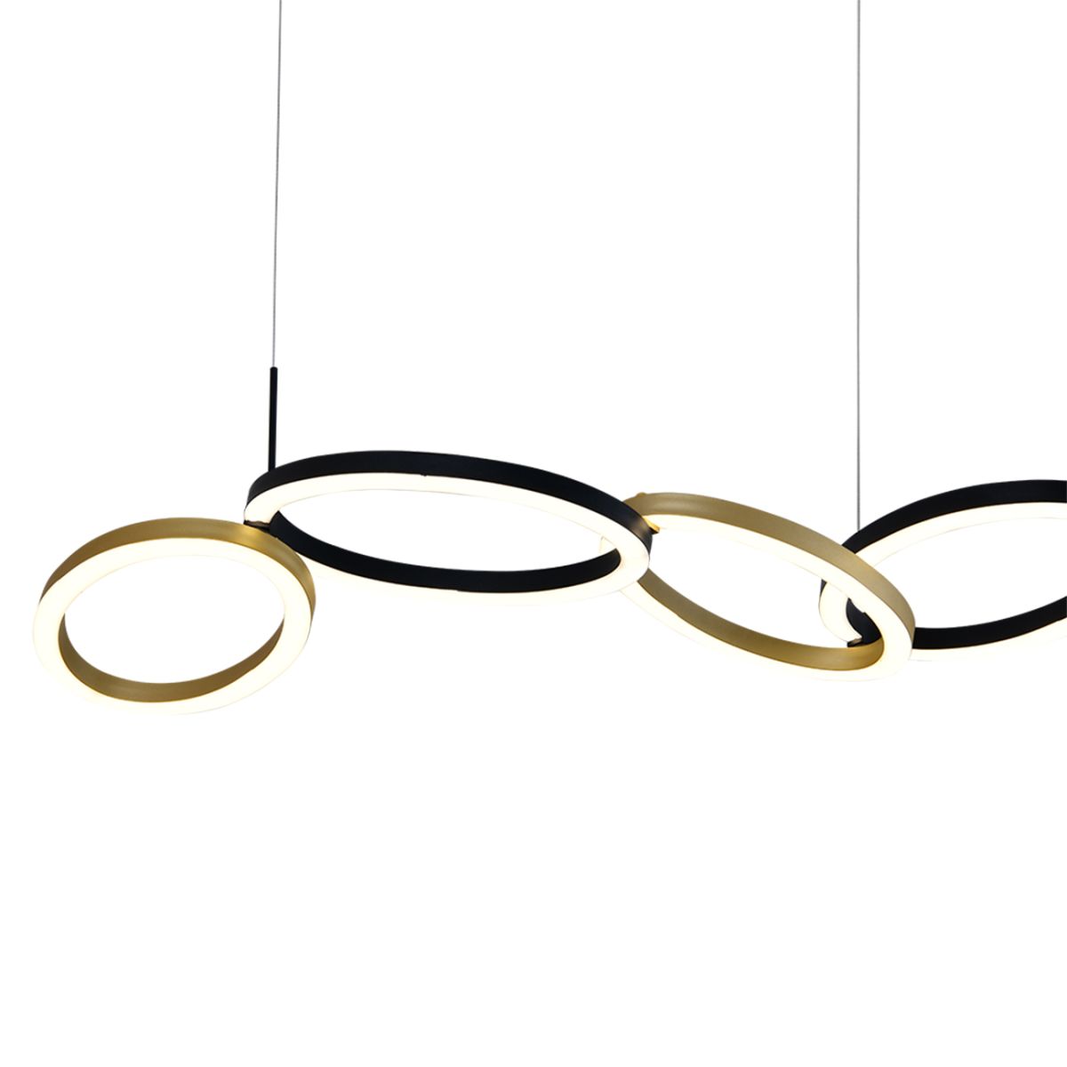 Подвесной светильник Indigo Anello 14034/C/6P Black в Санкт-Петербурге