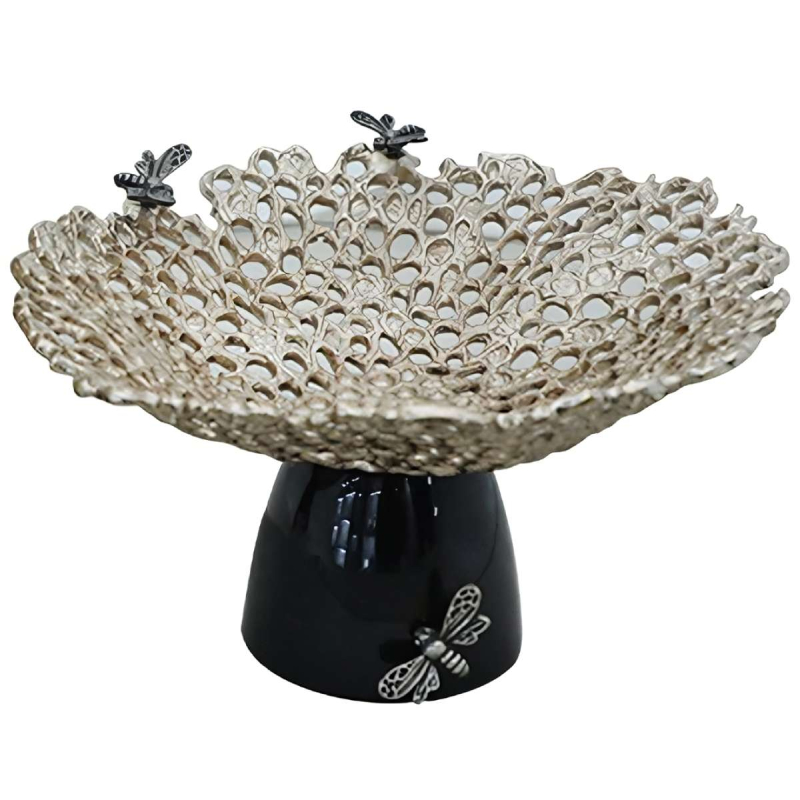 Блюдо декоративное Соты Garda Decor 69-219004 в Санкт-Петербурге