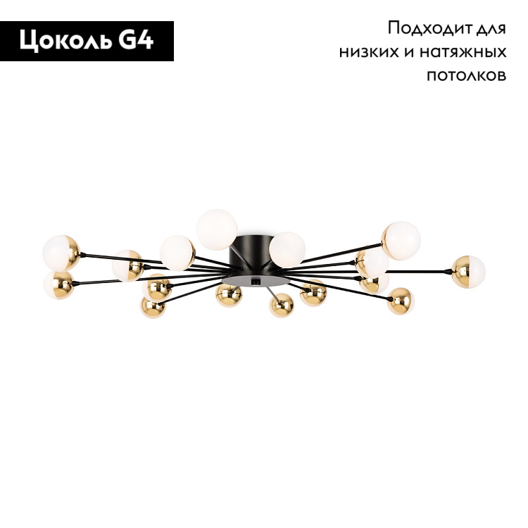 Потолочная люстра Freya Celebrity FR5242CL-16B в Санкт-Петербурге