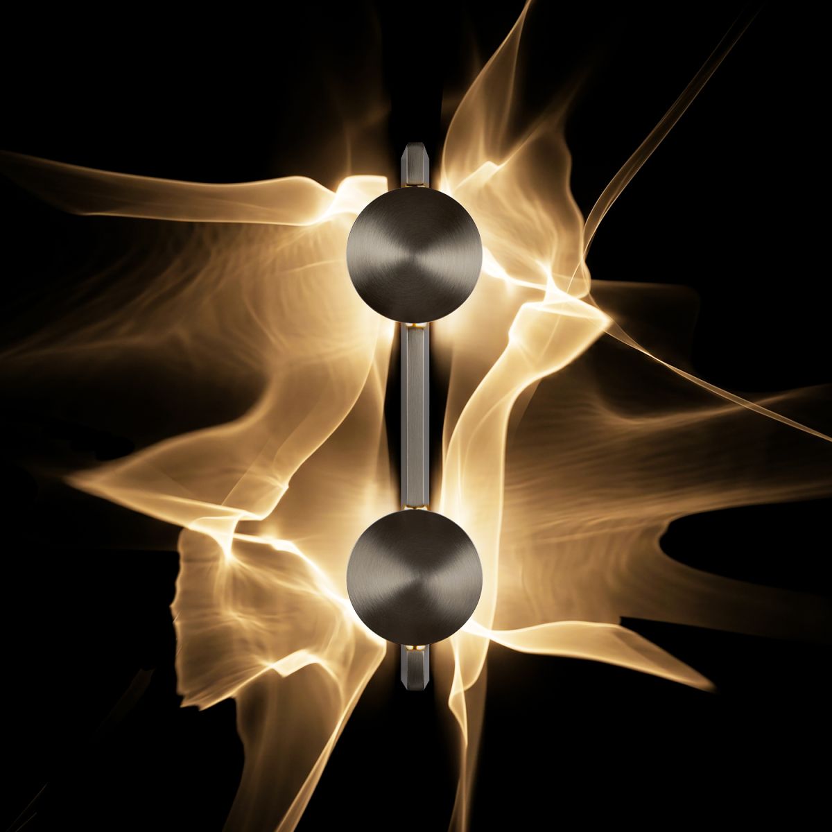 Настенный светильник Loft IT Flame 10452/2W Nickel в #REGION_NAME_DECLINE_PP#