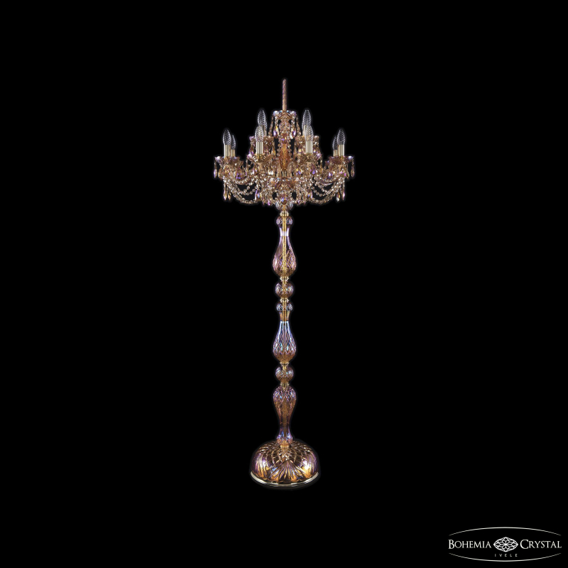 Торшер Bohemia Ivele Crystal 1406T1/8+4/195-165 G M777 в Санкт-Петербурге