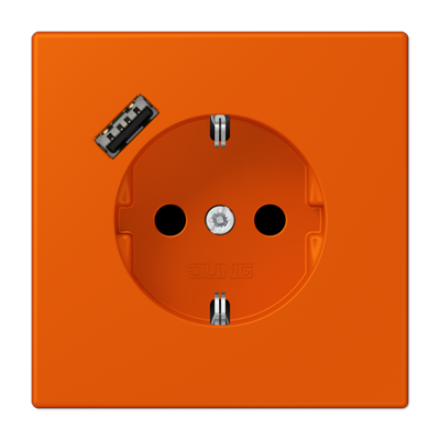 Розетка 2K+З USB Typ A Jung LC1520-18A260 в #REGION_NAME_DECLINE_PP#