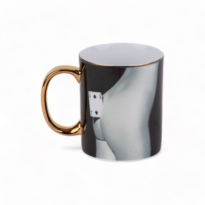 Кружка Seletti Two of Spades Toiletpaper Mug 17222 в Санкт-Петербурге