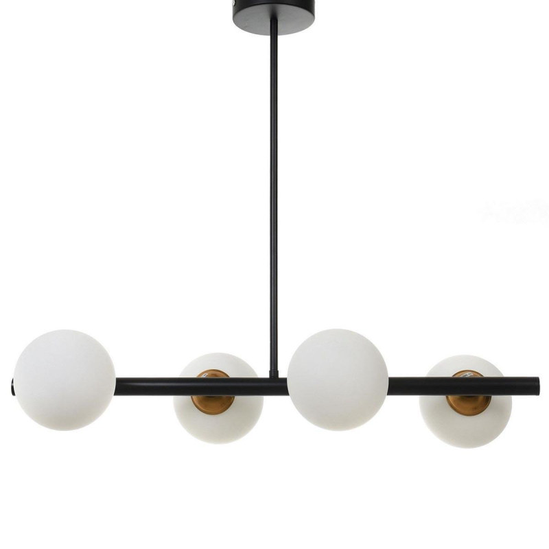 Подвесная люстра Lumina Deco Torica LDP 7001-4 BK+MD в Санкт-Петербурге
