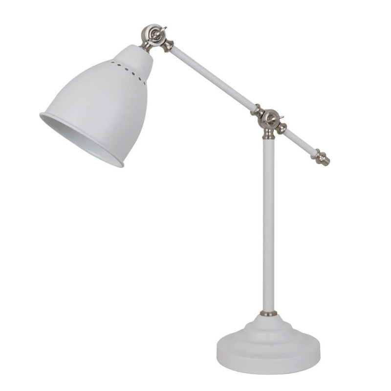 Настольная лампа Arte Lamp Braccio A2054LT-1WH в #REGION_NAME_DECLINE_PP#