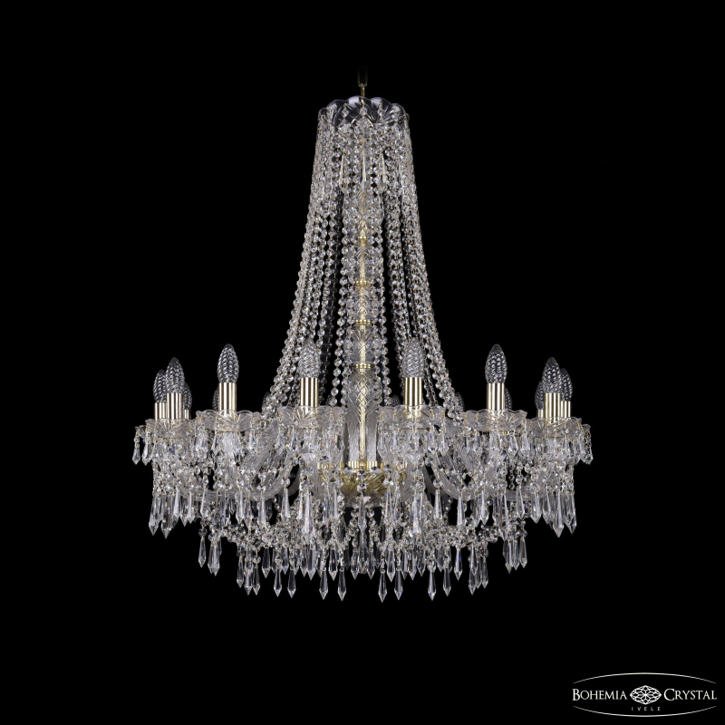 Подвесная люстра Bohemia Ivele Crystal 1403/16/300/h-95 G в Санкт-Петербурге