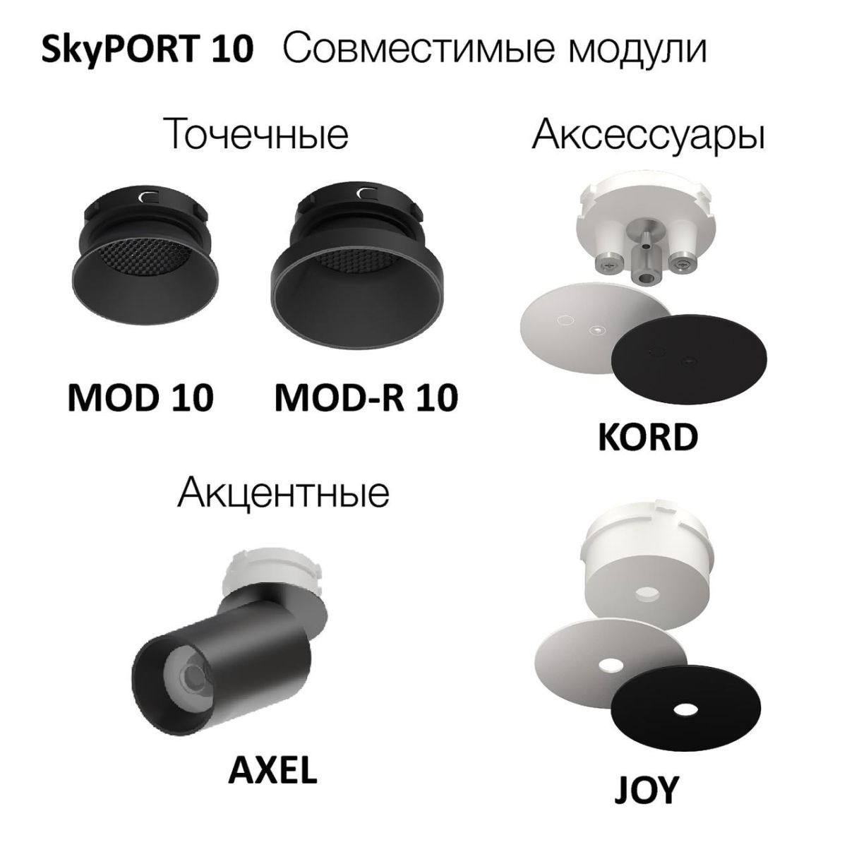 Закладная платформа для натяжного потолка Skytek SkyPORT.22CLP10 в Санкт-Петербурге