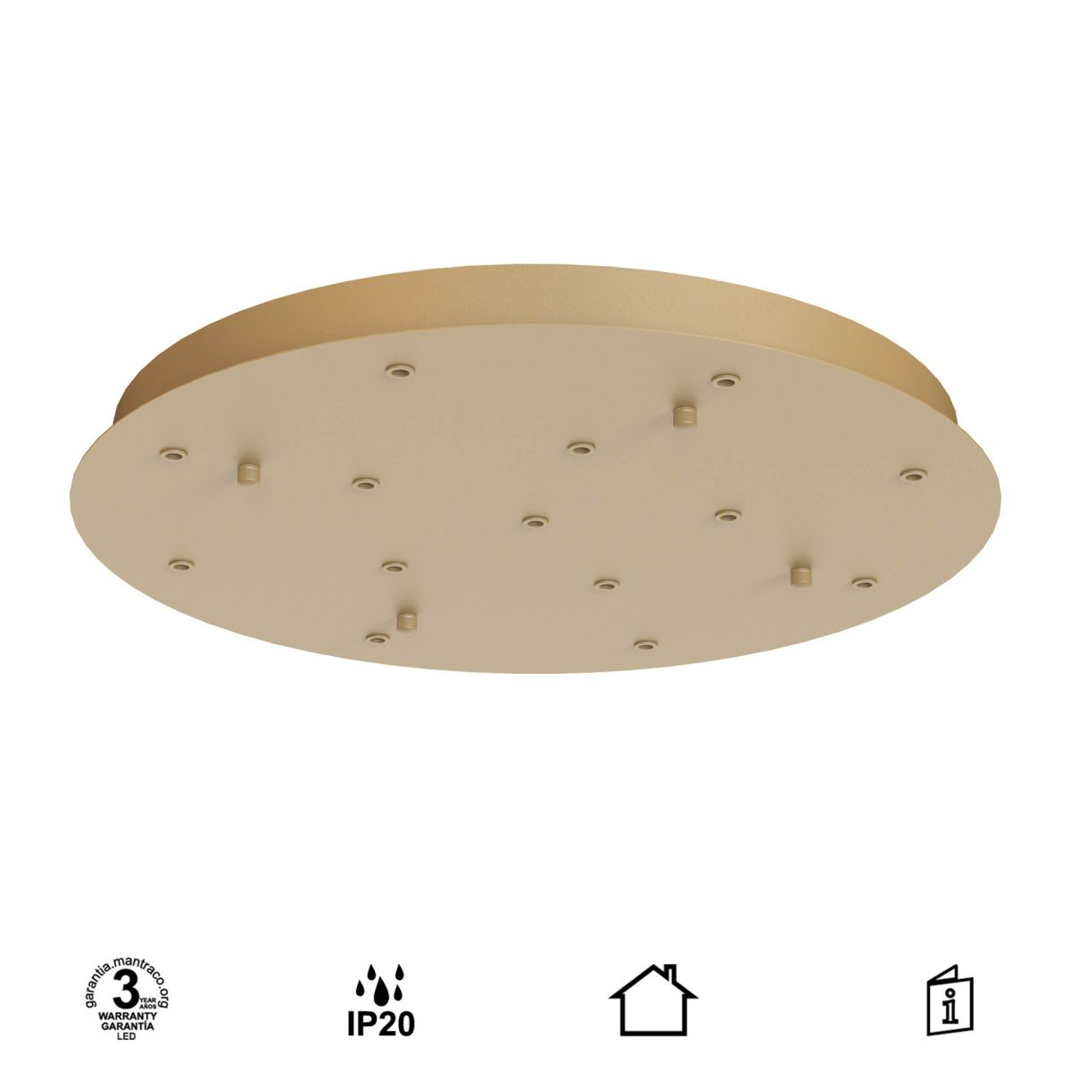 Основание потолочное 14L Mantra Modular Light Florones 9372 в Санкт-Петербурге