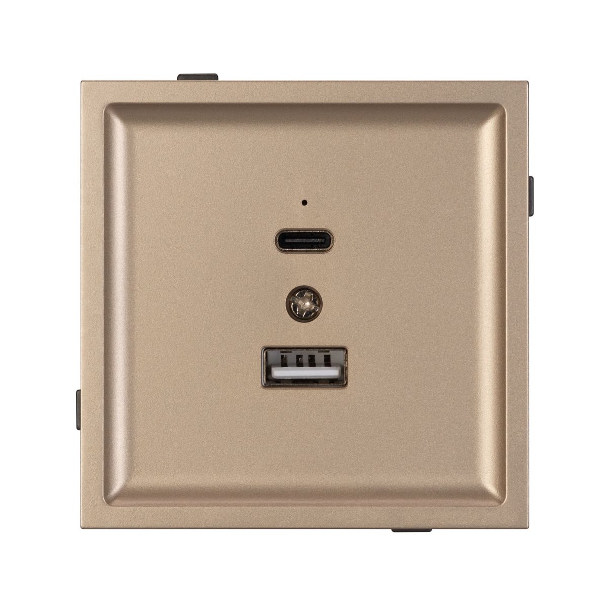 Механизм USB розетки Arlight SCT-TENDO-MUAC-PL-GD (5V, 3A, QC3) 054097 в Санкт-Петербурге