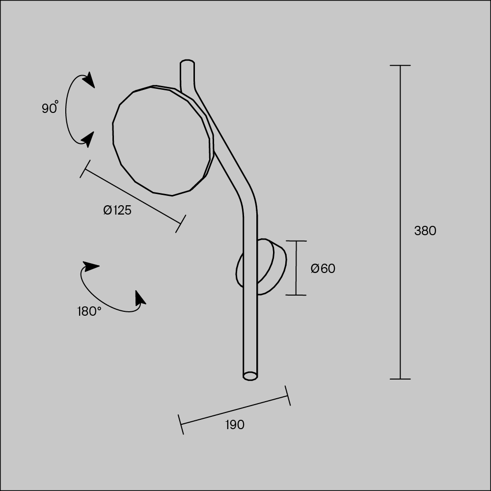 Бра Maytoni Vita MOD451WL-L8B3K в Санкт-Петербурге