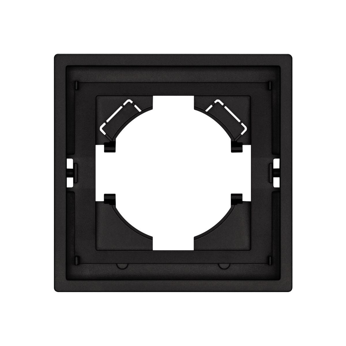Рамка пластиковая на 1 пост Arlight FRM-TENDO-SFPL-1-BK 054642 в Санкт-Петербурге