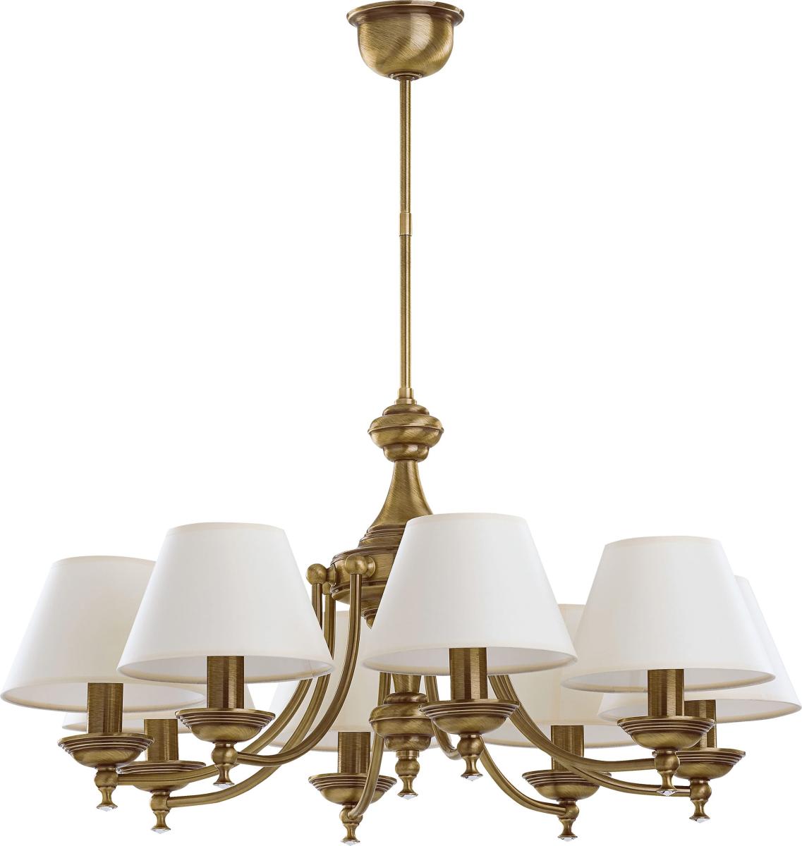 Люстра на штанге Kutek San Marino Lampshade SAN-ZW-8(P/A)CR в #REGION_NAME_DECLINE_PP#