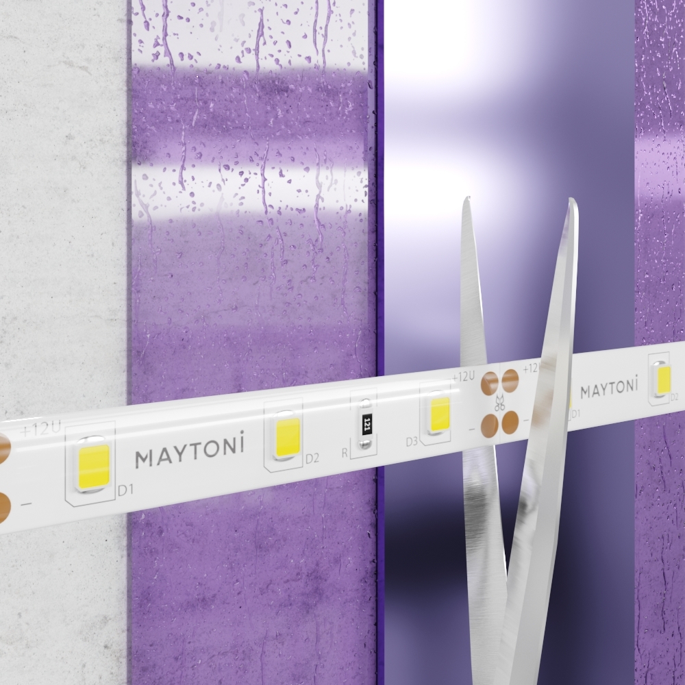 Светодиодная лента Maytoni Led Strip 12В 2835 7,2Вт/м 6000K 5м IP65 20006 в Санкт-Петербурге