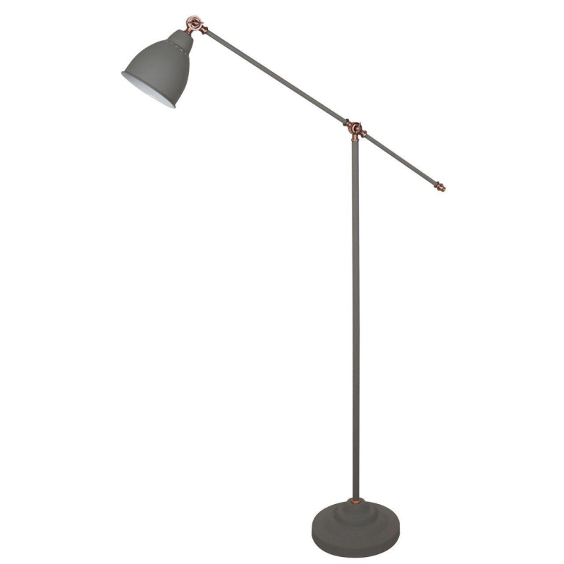 Торшер Arte Lamp Braccio A2054PN-1GY в Санкт-Петербурге