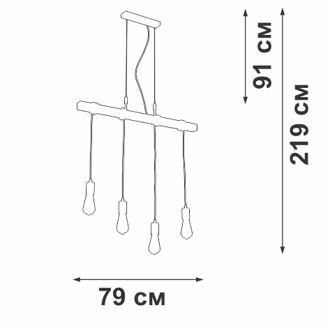 Подвесная люстра Vitaluce V47160-7/4S в Санкт-Петербурге