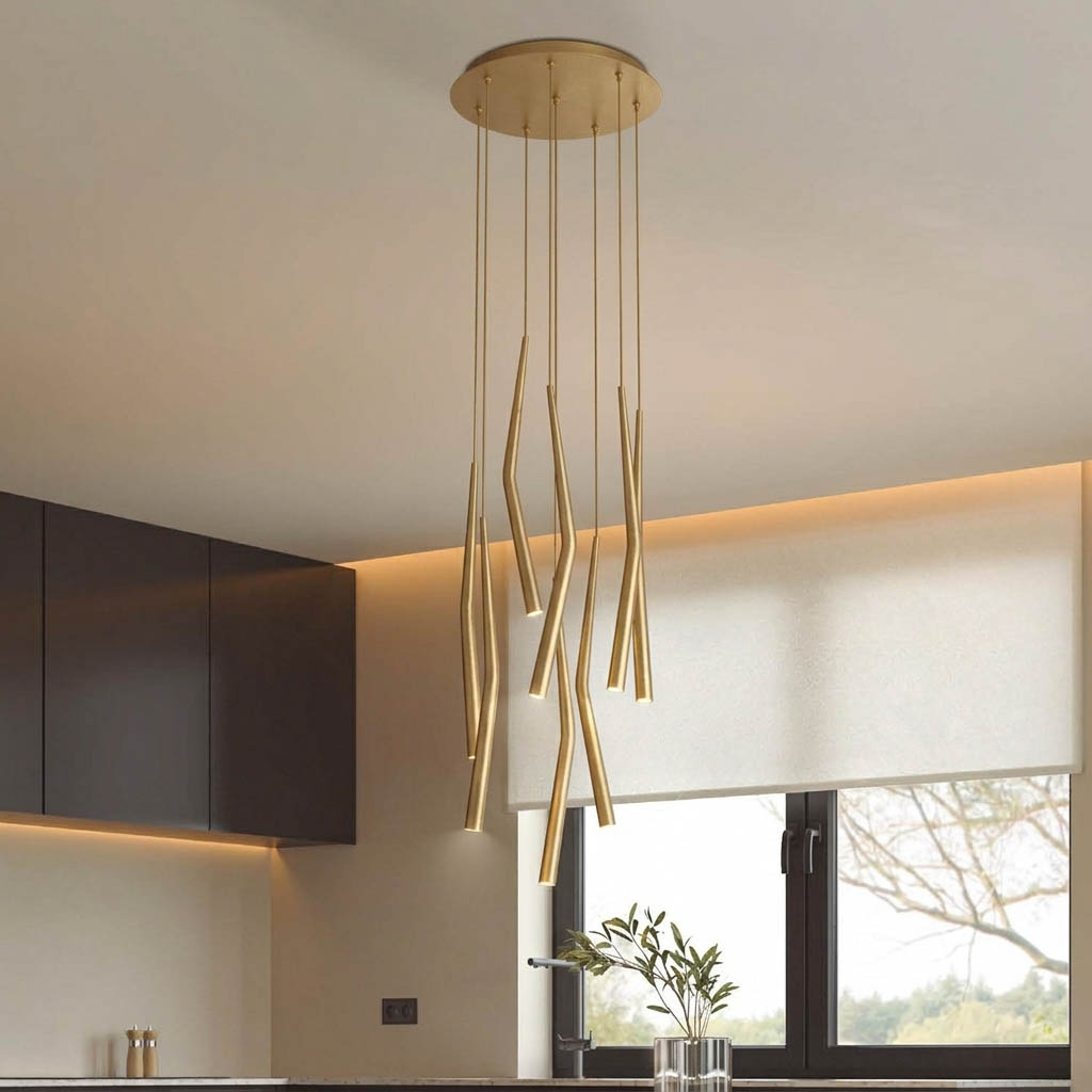 Подвесная люстра Mantra Boomerang 9368+9245 (8L) в Санкт-Петербурге