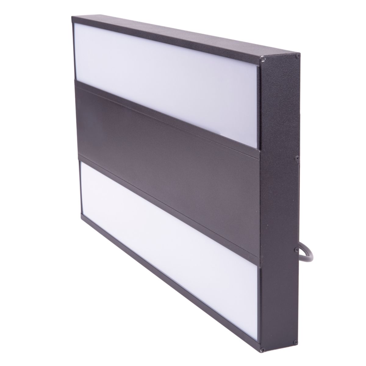 Светодиодная панель Uniel UL-00012595 ULO-K16B 2x16W/4000K/L50 5W/RGB IP44 BLACK в Санкт-Петербурге