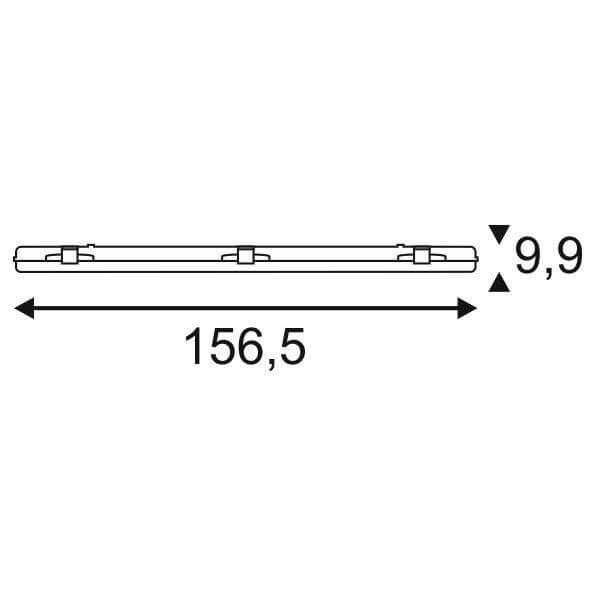 Уличный светильник SLV Germa 157cm Double 234112 в Санкт-Петербурге