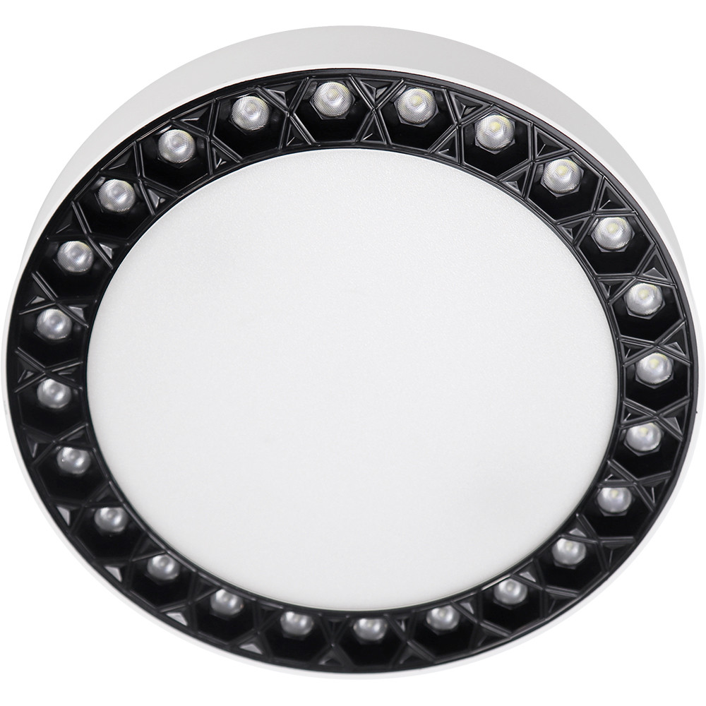 Точечный светильник iLedex Mercury 5552-36W-D217-3/4K-WH+BK в Санкт-Петербурге