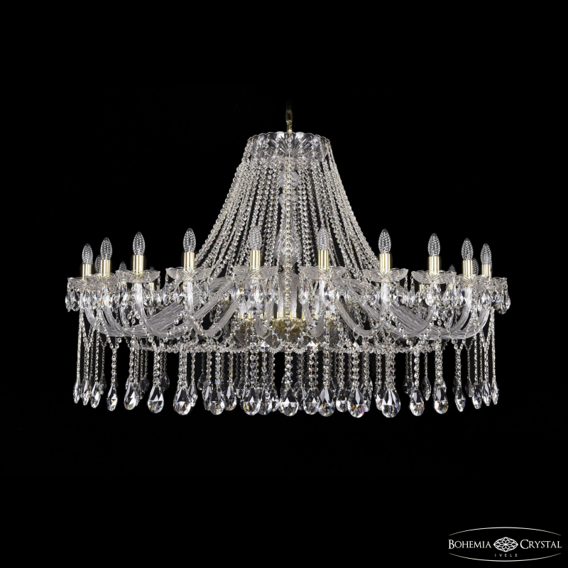 Подвесная люстра Bohemia Ivele Crystal 1413/24/530 G в Санкт-Петербурге