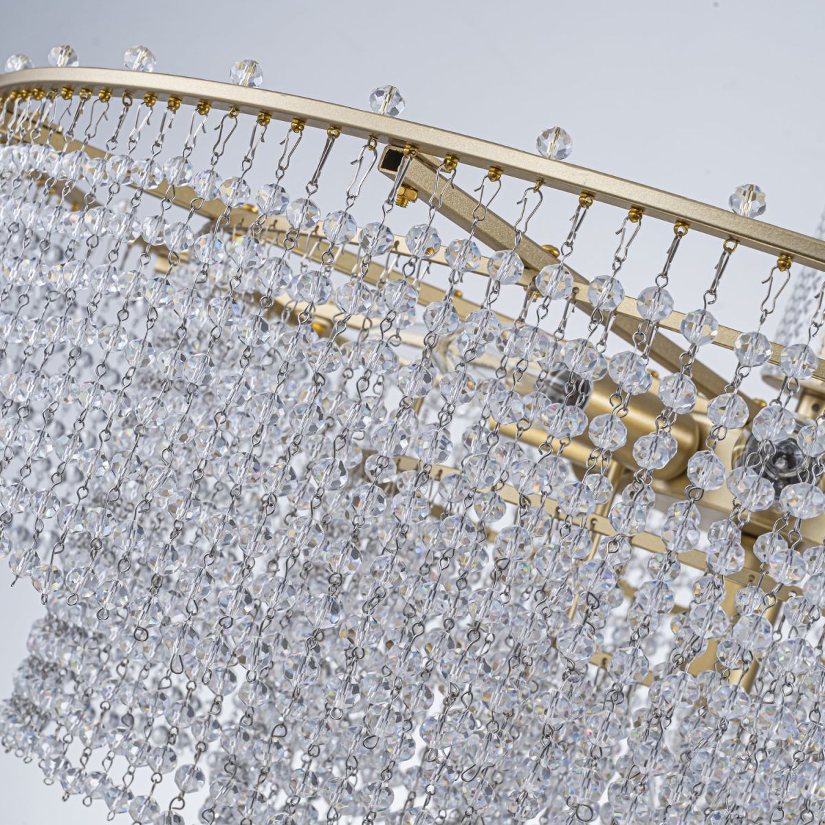 Люстра на штанге Favourite Fringe 4762-9P в #REGION_NAME_DECLINE_PP#