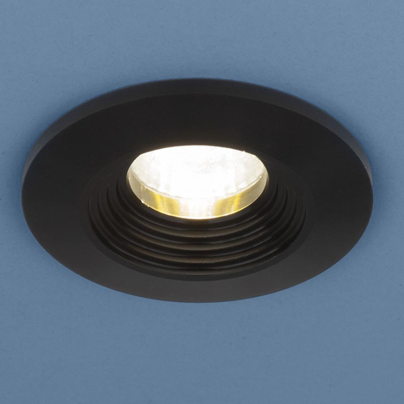 Встраиваемый светодиодный светильник Elektrostandard 9903 LED 3W COB BK черный 4690389107634 в Санкт-Петербурге