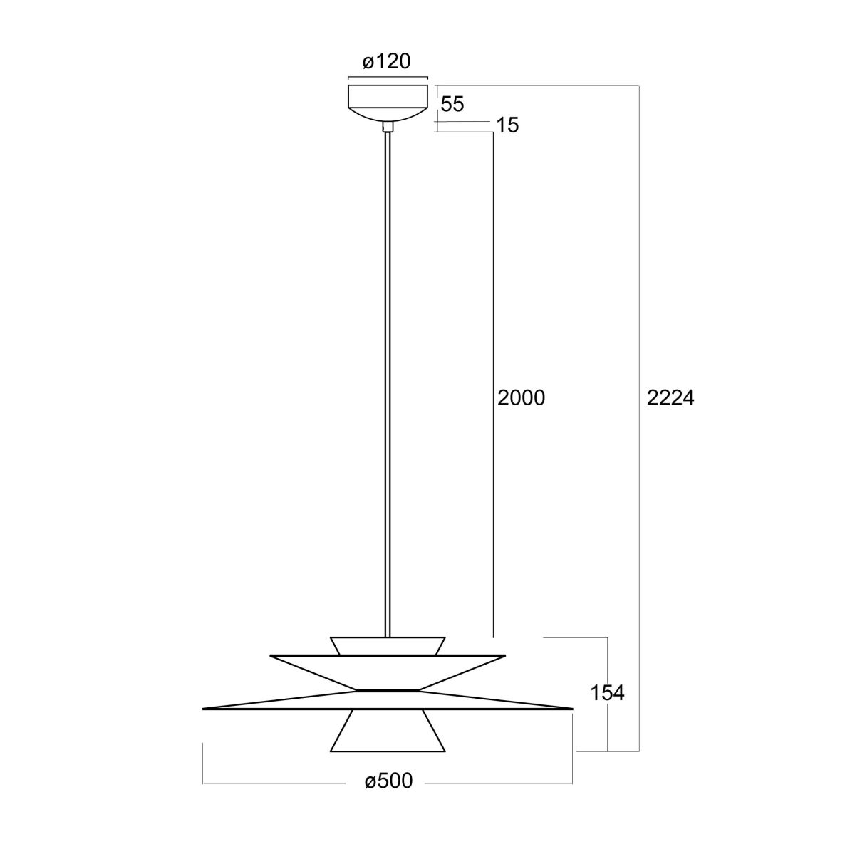 Подвесной светильник Mantra Estrella 9440 в Санкт-Петербурге