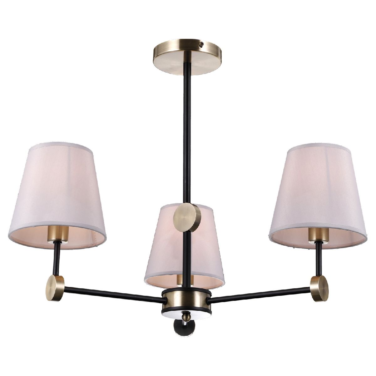 Люстра на штанге Illumico IL0394-3CSQ-24 BK AB CASTOR в Санкт-Петербурге
