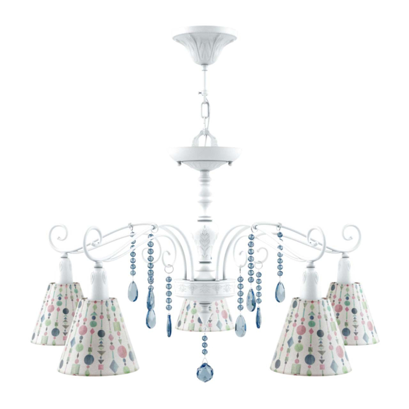 Подвесная люстра Lamp4you Provence E4-05-WM-LMP-O-17-CRL-E4-05-GB-DN в Санкт-Петербурге