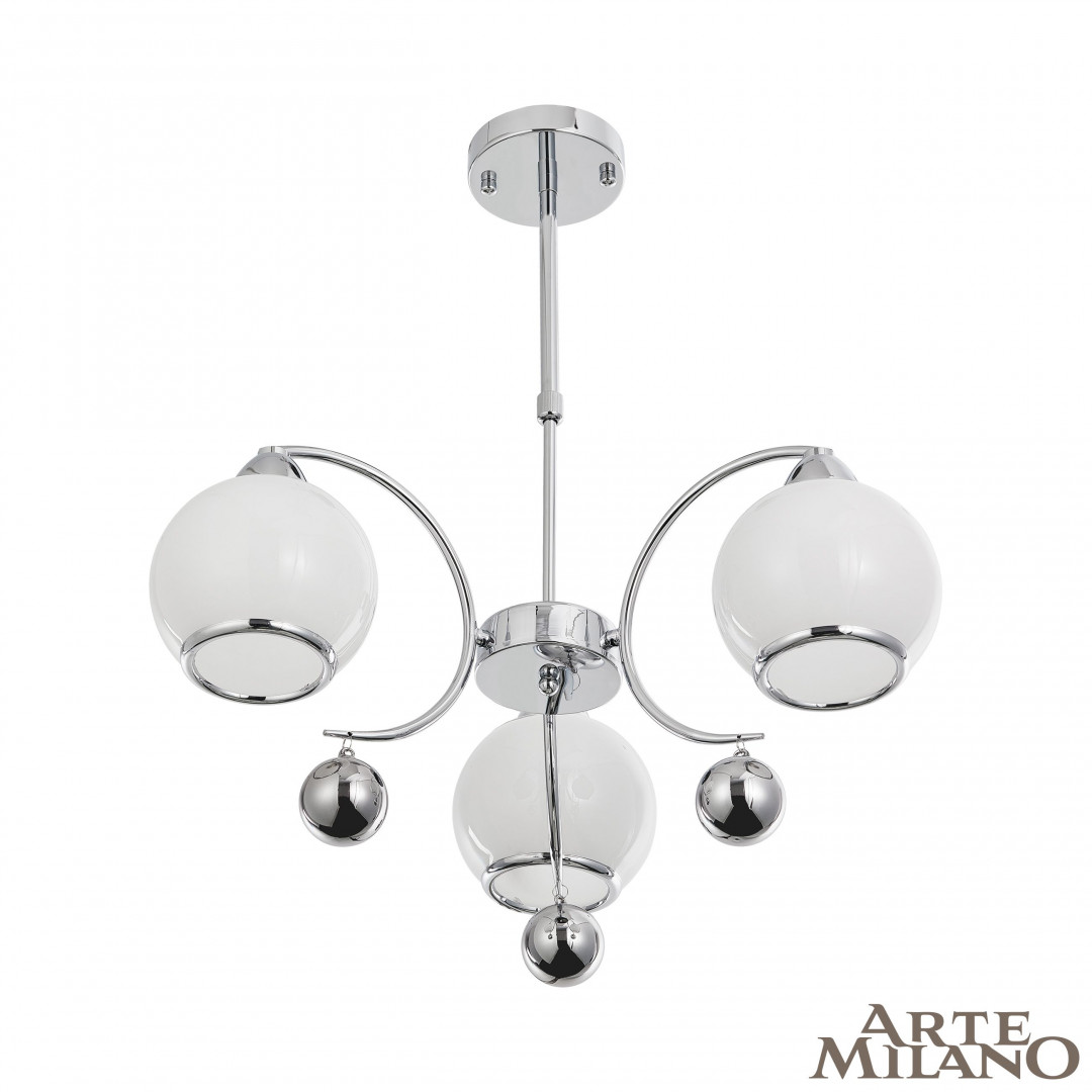 Люстра на штанге Arte Milano Neapolis 276207/3 Ni в #REGION_NAME_DECLINE_PP#
