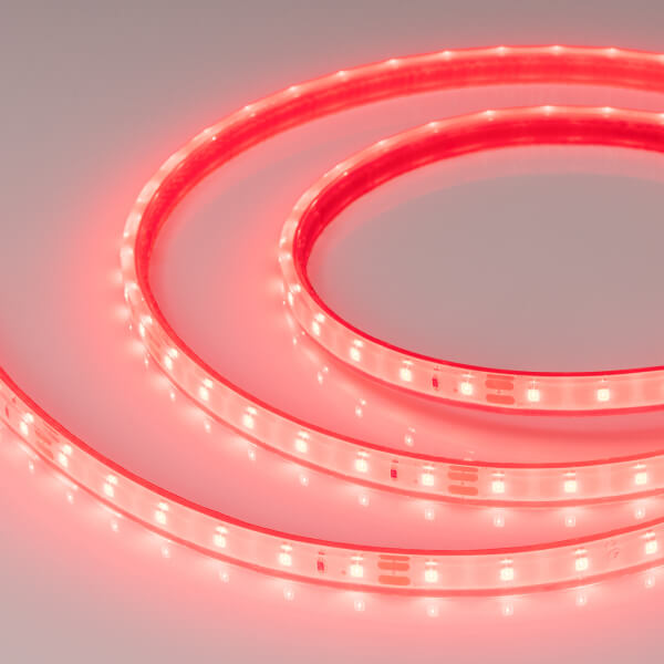 Светодиодная лента герметичная Arlight RTW-PFS-A60-11mm 24V Red (4.8 W/m, IP68, 2835, 5m) 034182 в Санкт-Петербурге