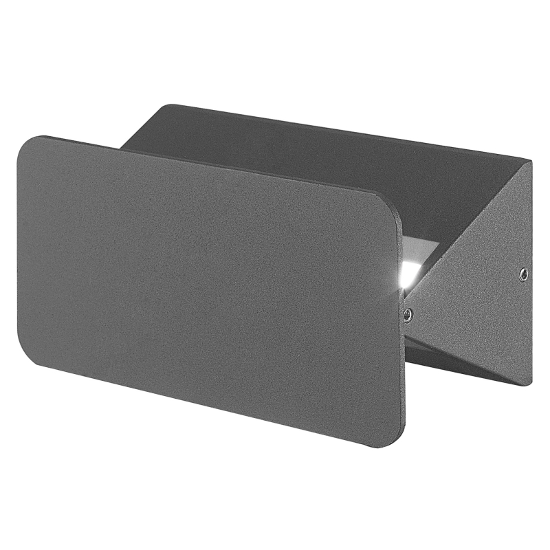 Уличный настенный светильник Uniel ULU-S35A-6W/4000K IP54 BLACK UL-00009351 в Санкт-Петербурге
