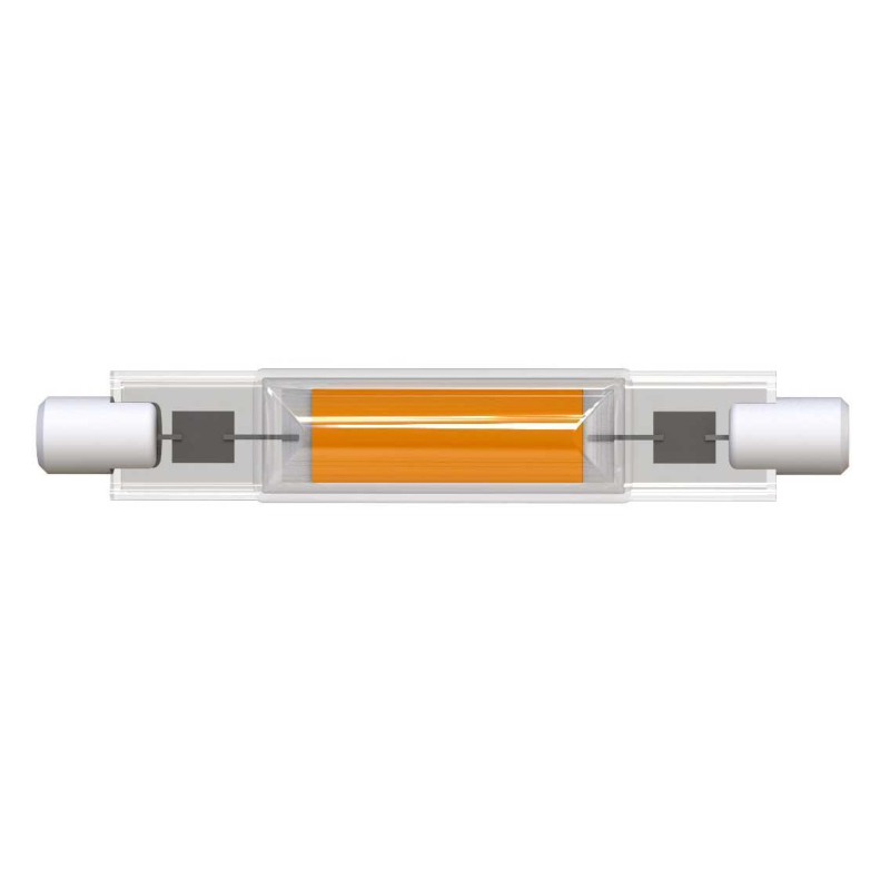 Лампа светодиодная (UL-00005061) Uniel R7s 7W 3000K прозрачная LED-J78-7W/3000K/R7s/CL GLZ07TR в Санкт-Петербурге