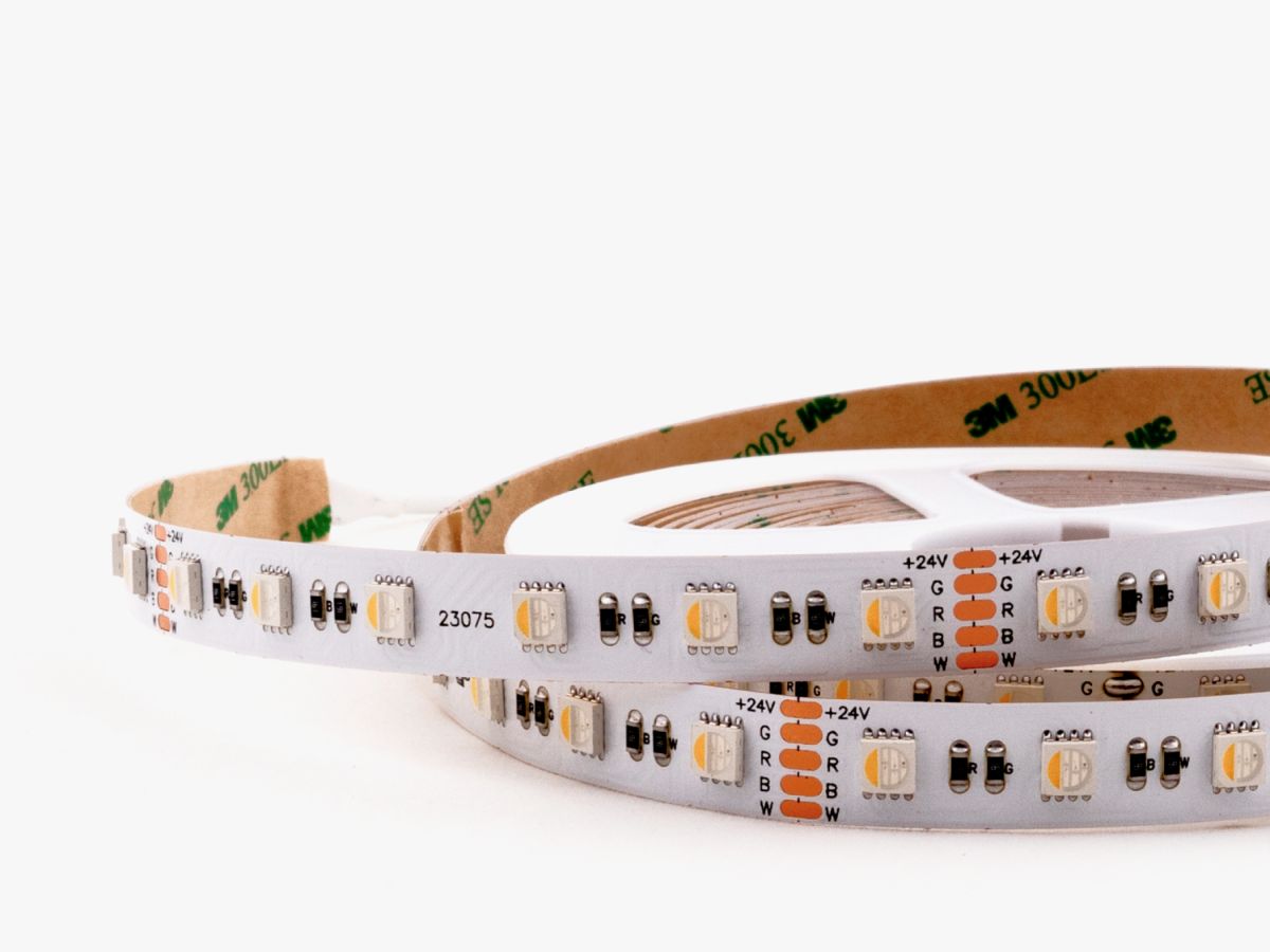 Светодиодная лента LEDS POWER 5050 60/м (19,2Вт/м) 24В RGBNW 004068 в Санкт-Петербурге