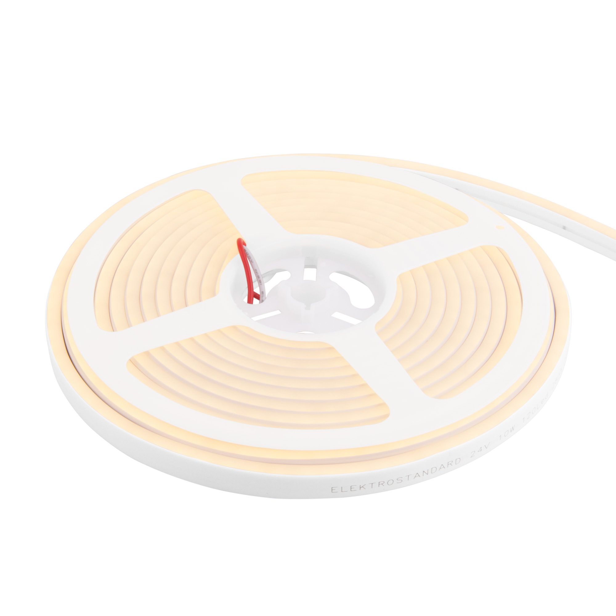 Гибкий неон Elektrostandard 24V 10W 120Led 2835 IP65 теплый белый 5м 4690389176111 a056258 в Санкт-Петербурге