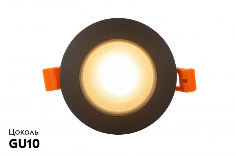 Встраиваемый светильник Denkirs DK3016 DK3016-BK в #REGION_NAME_DECLINE_PP#