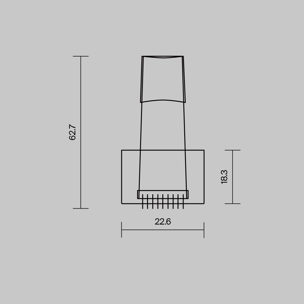 Комплект креплений для профиля 50×35 4шт Maytoni Led Strip ALM-5035T-MT 642036 в Санкт-Петербурге