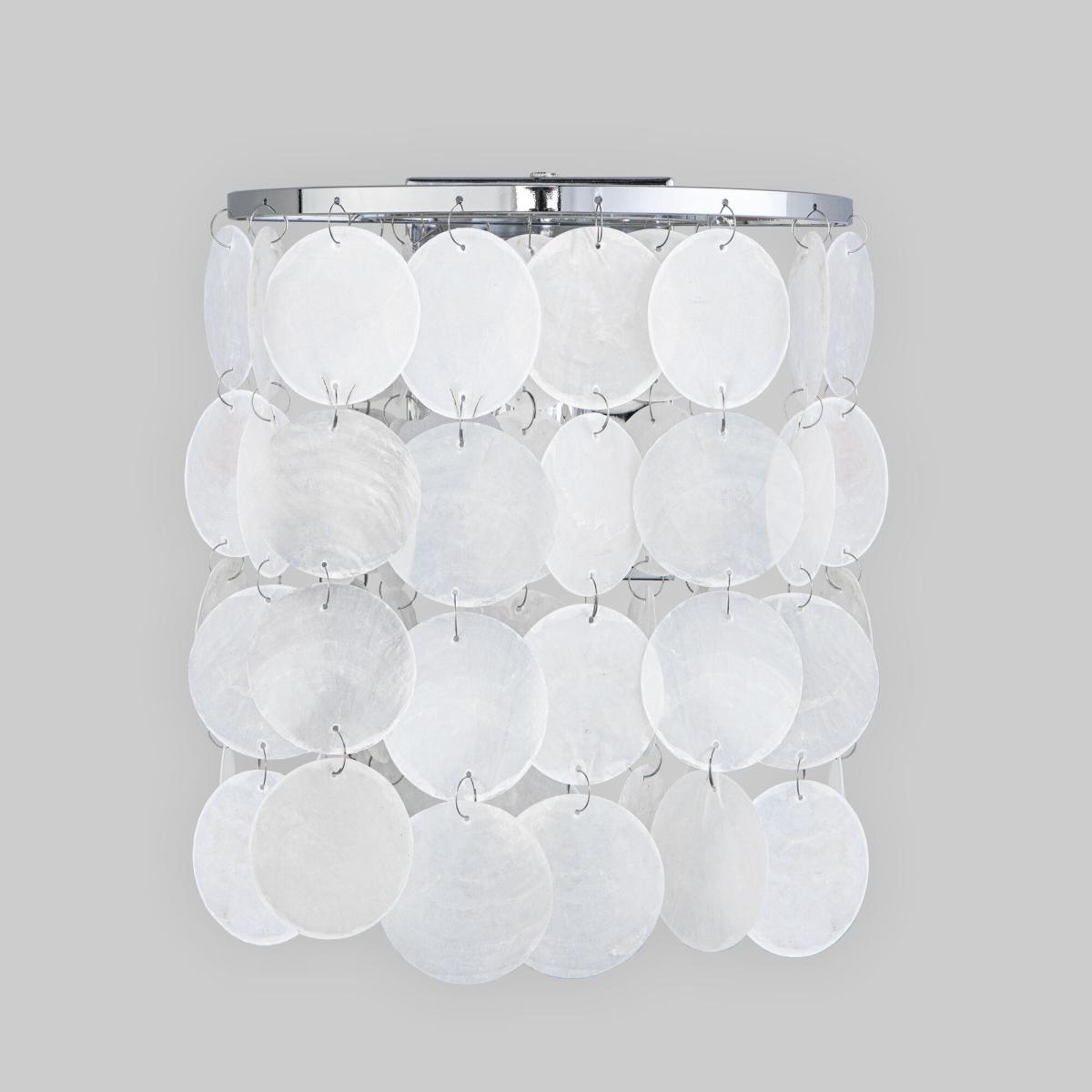 Настенный светильник Eurosvet 60005/1 хром/перламутр в Санкт-Петербурге