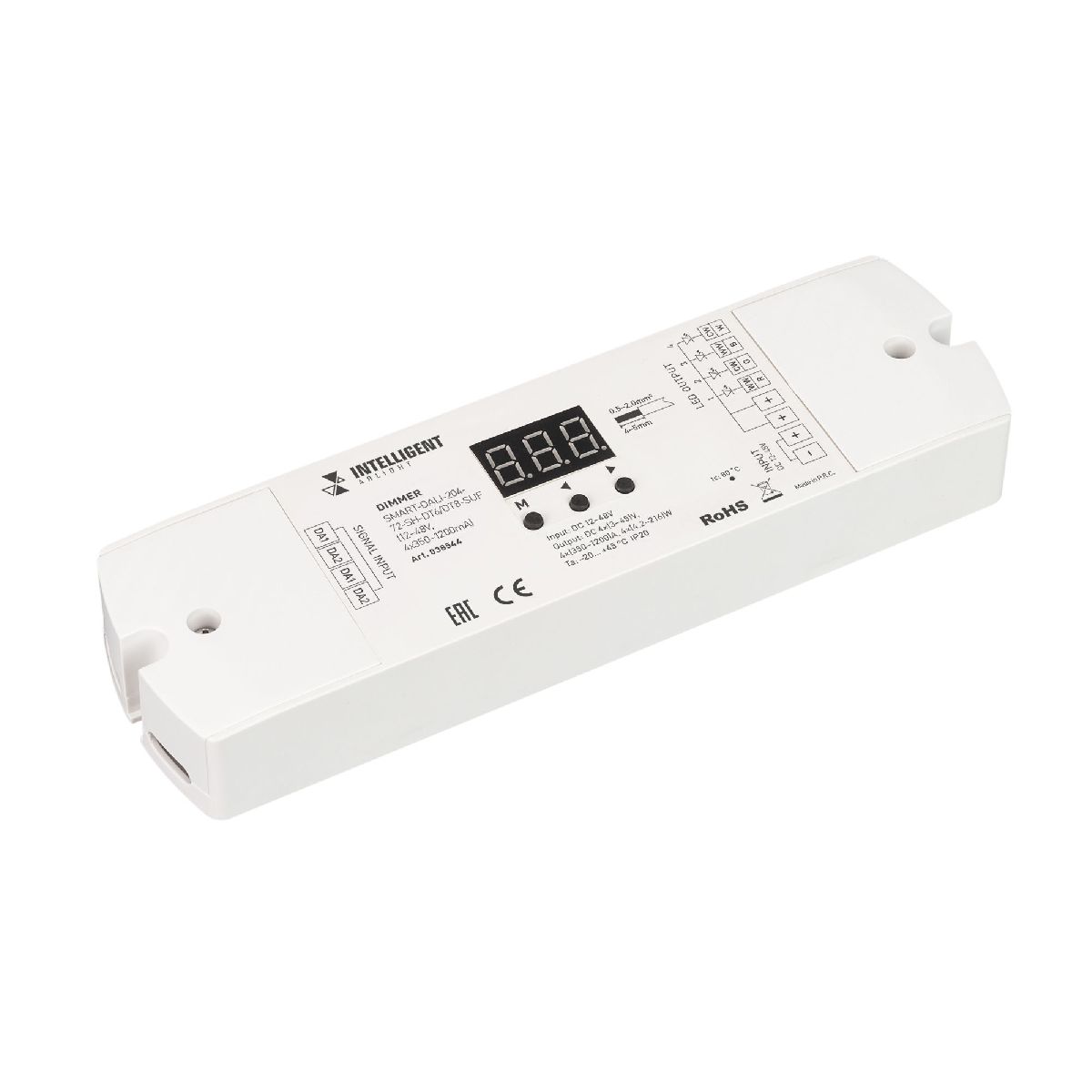 Диммер Arlight SMART-DALI-204-72-SH-DT6/DT8-SUF (12-48V, 4x350-1200mA) 038544 в Санкт-Петербурге