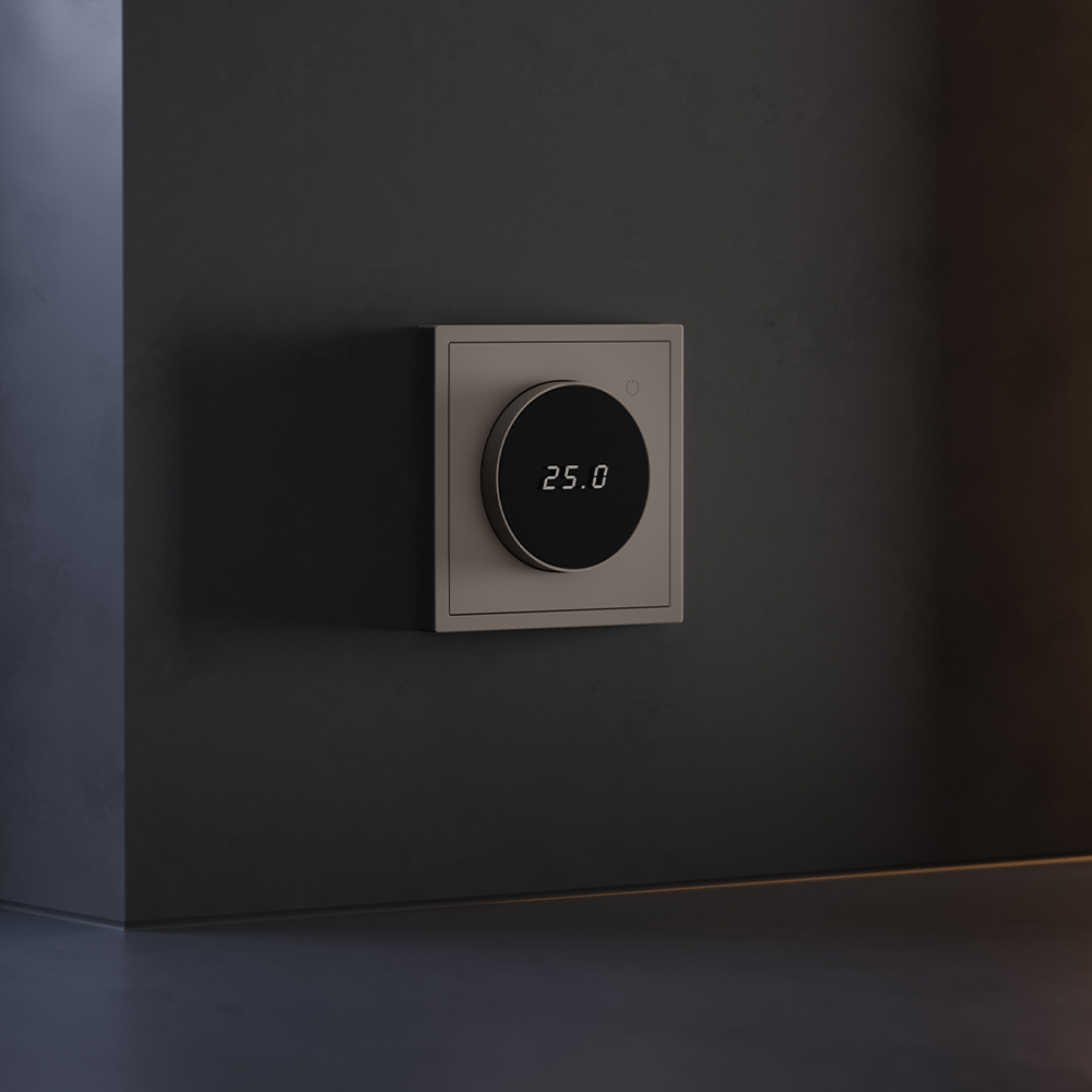 Терморегулятор электронный Voltum S70 с индикацией и датчиком, для теплого пола, (капучино) VLS070114 в #REGION_NAME_DECLINE_PP#