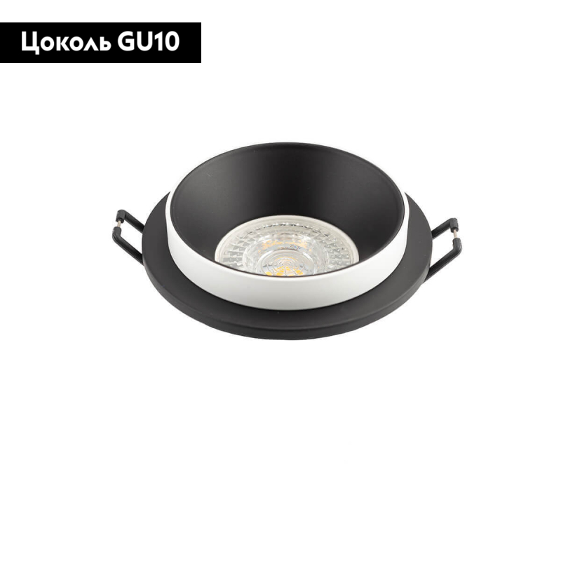 Встраиваемый светильник Denkirs DK2400-BK в #REGION_NAME_DECLINE_PP#